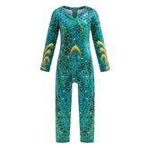 Aquaman and the Lost Kingdom Mera Kdis Children Cosplay Costume Jumpsuit Fancy Outfit Halloween Carnival Suit